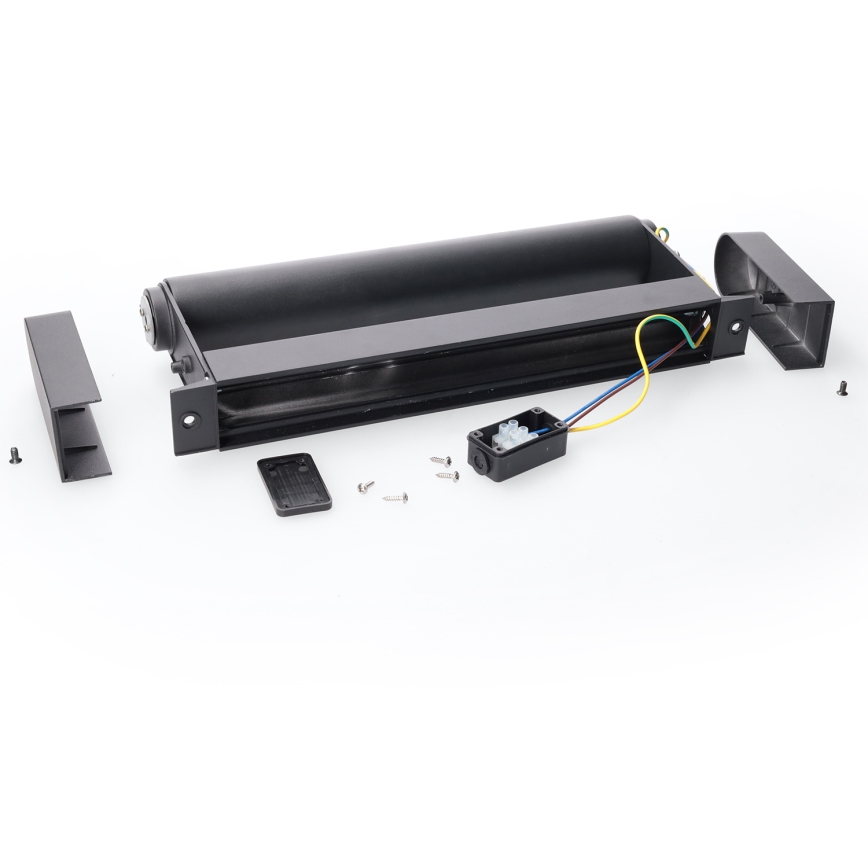 Brilagi - Applique murale d'extérieur LED SALERNO LED/12W/230V 35,5 cm noire IP65