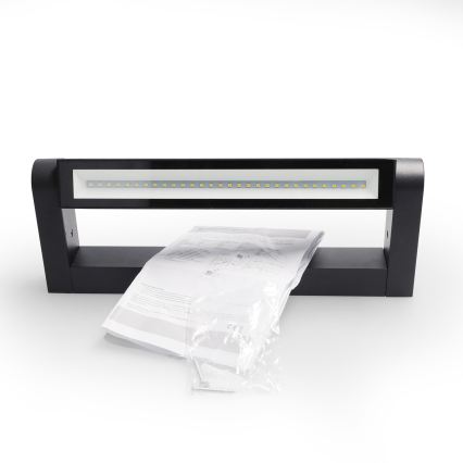 Brilagi - Applique murale d'extérieur LED SALERNO LED/12W/230V 35,5 cm noire IP65