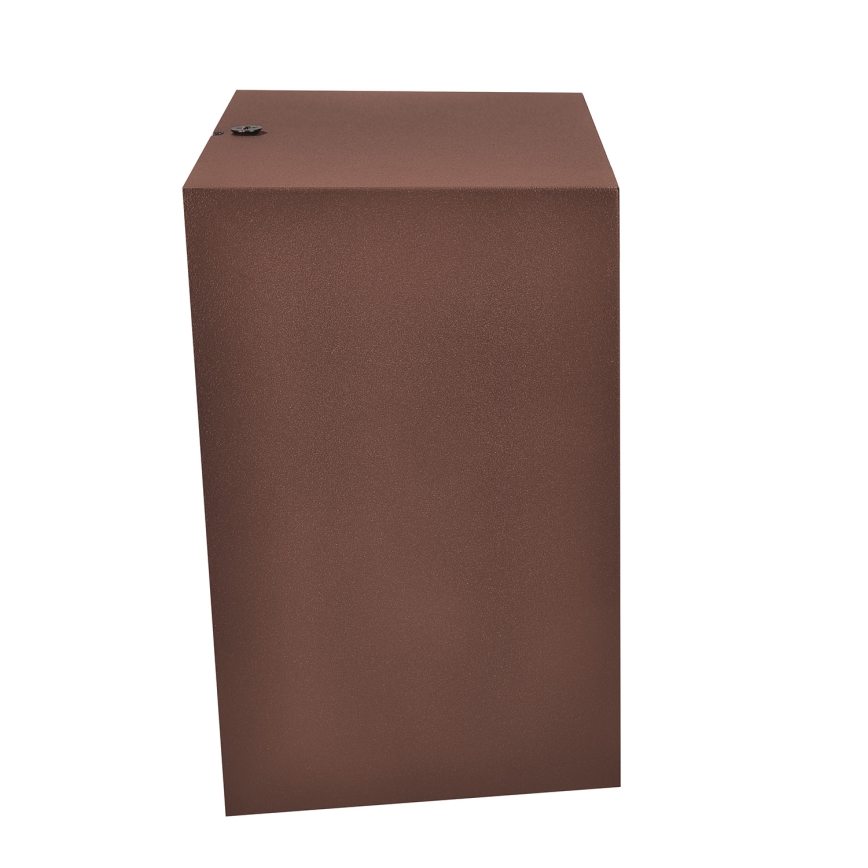 Brilagi - Applique murale d'extérieur LED TERNI LED/12W/230V brun IP44