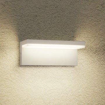 Brilagi - Applique murale d'extérieur LED TESSI LED/10W/230V blanche IP54