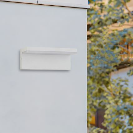 Brilagi - Applique murale d'extérieur LED TESSI LED/10W/230V blanche IP54
