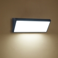 Brilagi - Applique murale d'extérieur LED TRIANGLE LED/42W/230V 3000/4000/6500K 45 cm noire IP65