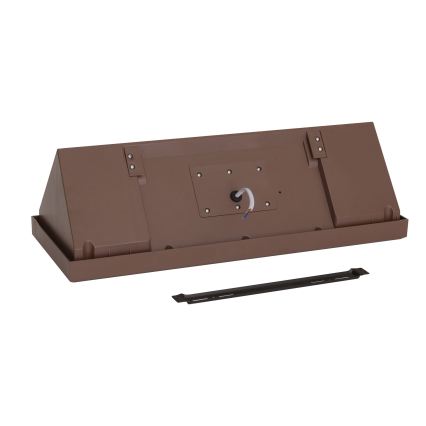 Brilagi - Applique murale d'extérieur LED TRIANGLE LED/42W/230V 45 cm marron IP65