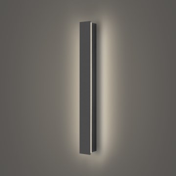 Brilagi - Applique murale d'extérieur LINEAR LED/12W/230V 4000K IP65 50 cm anthracite CRI 90