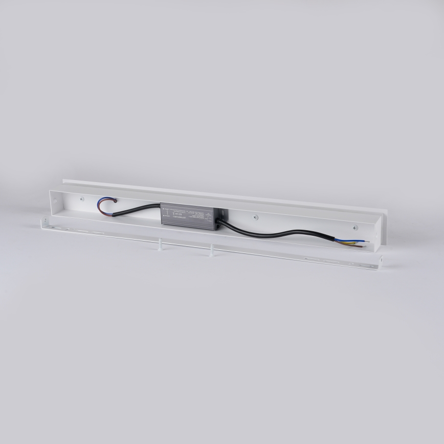 Brilagi - Applique murale d'extérieur LINEAR LED/8W/230V 3000K IP65 30 cm blanche IRC 90