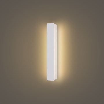 Brilagi - Applique murale d'extérieur LINEAR LED/8W/230V 3000K IP65 30 cm blanche IRC 90