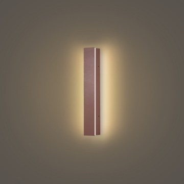 Brilagi - Applique murale d'extérieur LINEAR LED/8W/230V 3000K IP65 30 cm marron IRC 90