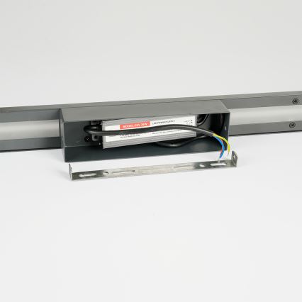 Brilagi - Applique murale extérieure LED LINEO 24W/230V 3000K IP65 100 cm anthracite IRC 90
