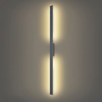 Brilagi - Applique murale d'extérieur LUNA LED/30W/230V 4000K IP65 150 cm anthracite CRI 90