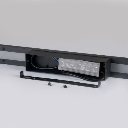 Brilagi - Applique murale d'extérieur LED LUNA LED/30W/230V 4000K IP65 150 cm noir IRC 90