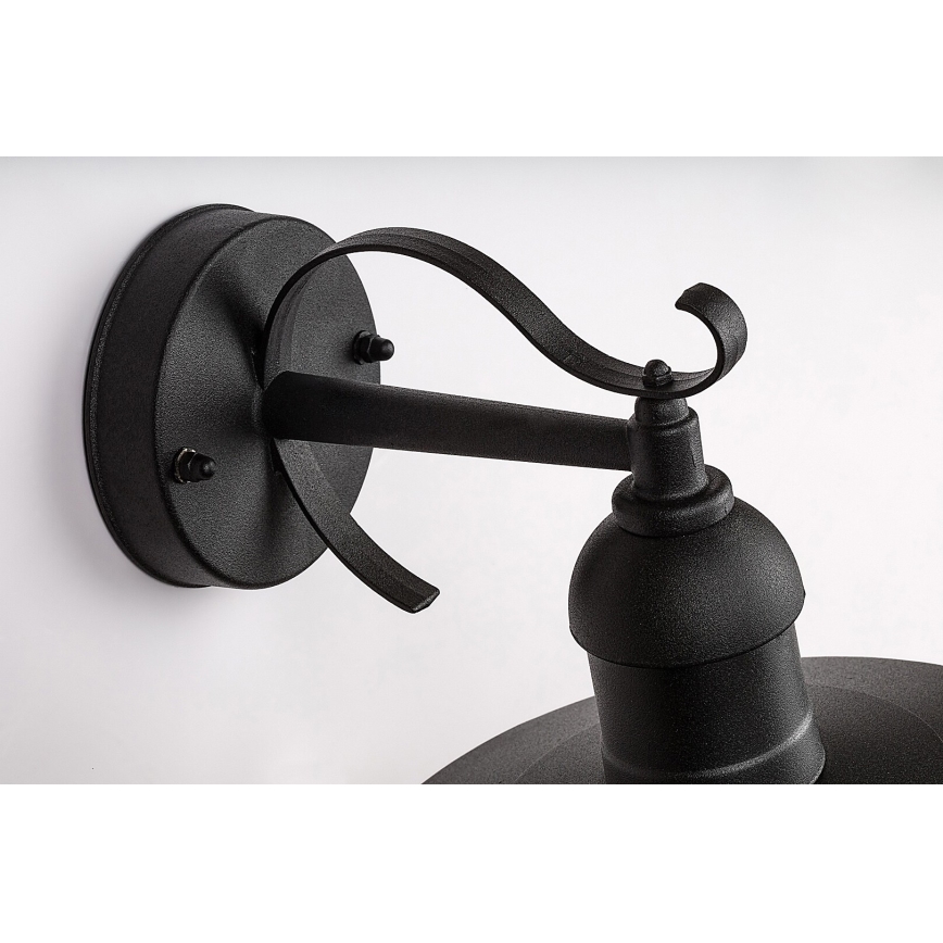 Brilagi - Applique murale d'extérieur MOLDE 1xE27/60W/230V IP44 noire