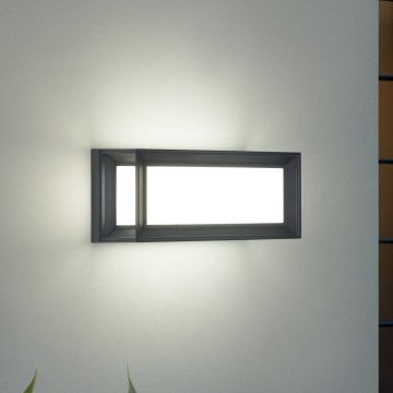 Brilagi - Applique murale d'extérieur PARKER LED/12W/230V anthracite IP44