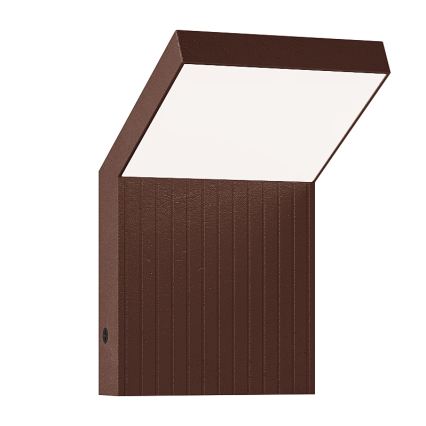 Brilagi - Applique murale d'extérieur RIANO LED/8W/230V brun IP65