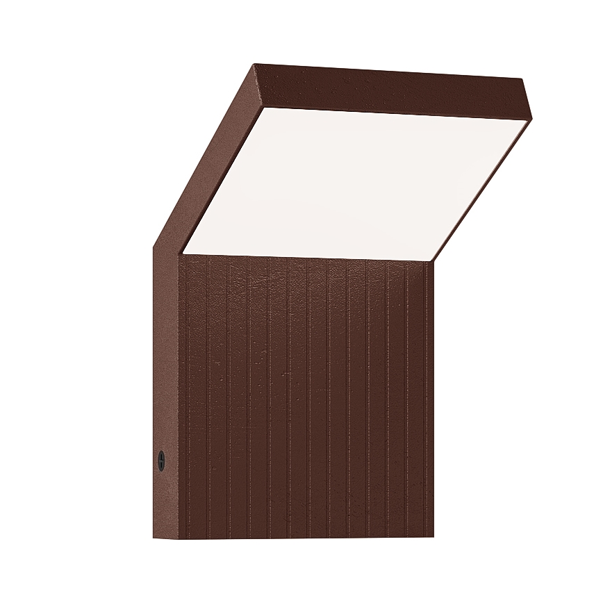 Brilagi - Applique murale d'extérieur RIANO LED/8W/230V brun IP65