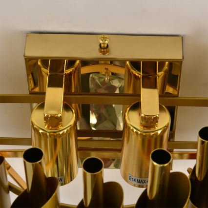 Brilagi - Applique murale ECLIPSE 2xE14/10W/230V dorée