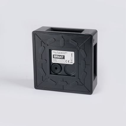 Brilagi - Applique murale extérieure à LED QUADRAY LED/6W/230V noire IP54