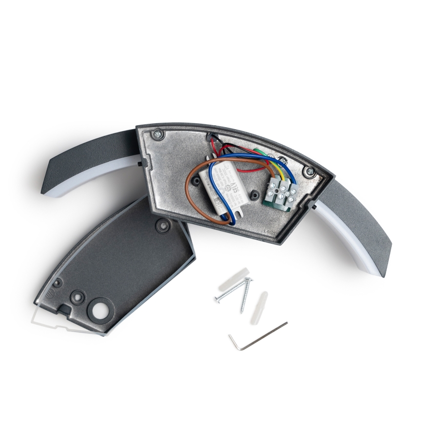 Brilagi - Applique murale extérieure ARCELO LED/8W/230V IP54