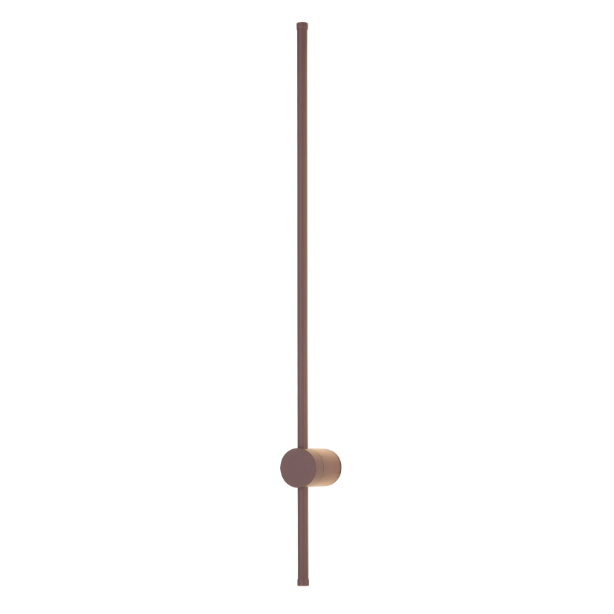 Brilagi - Applique murale d'extérieur LED AURA, 20 W, 230 V, 3000 K, IP54, 97 cm, marron, IRC 90