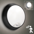 Brilagi - Applique murale extérieure avec détecteur 2en1 BULKHEAD LED/20W/230V IP65