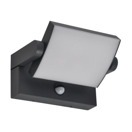 Brilagi- Applique murale extérieure avec détecteur ANKLE LED/18W/230V 3000K IP65 anthracite