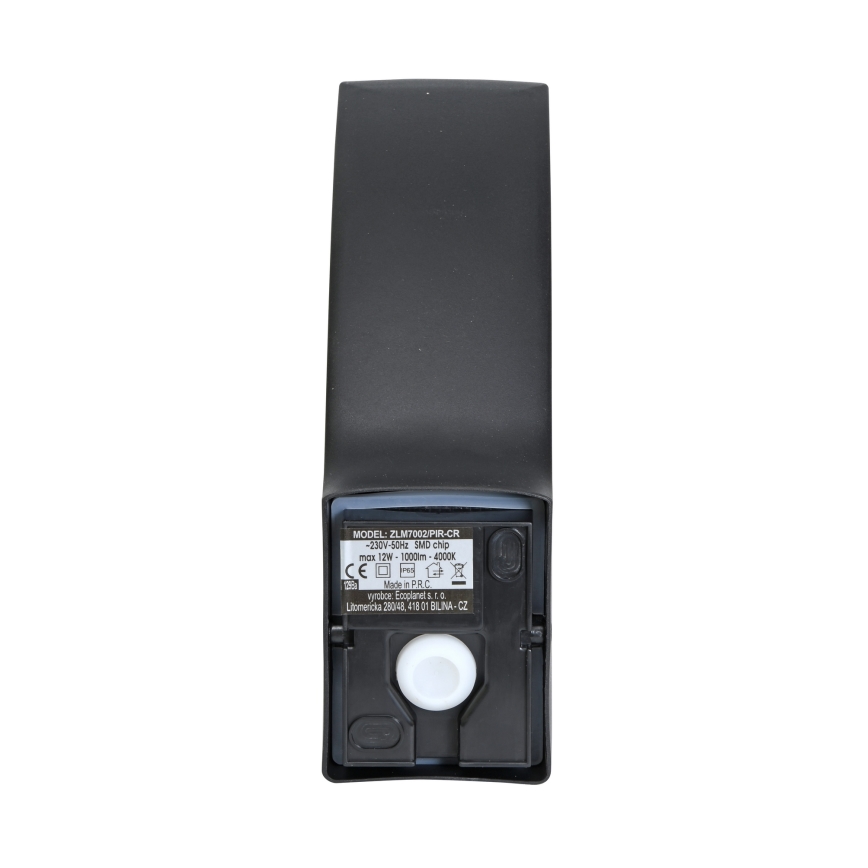 Brilagi - Applique murale extérieure avec détecteur ARCELO LED/9W/230V IP44