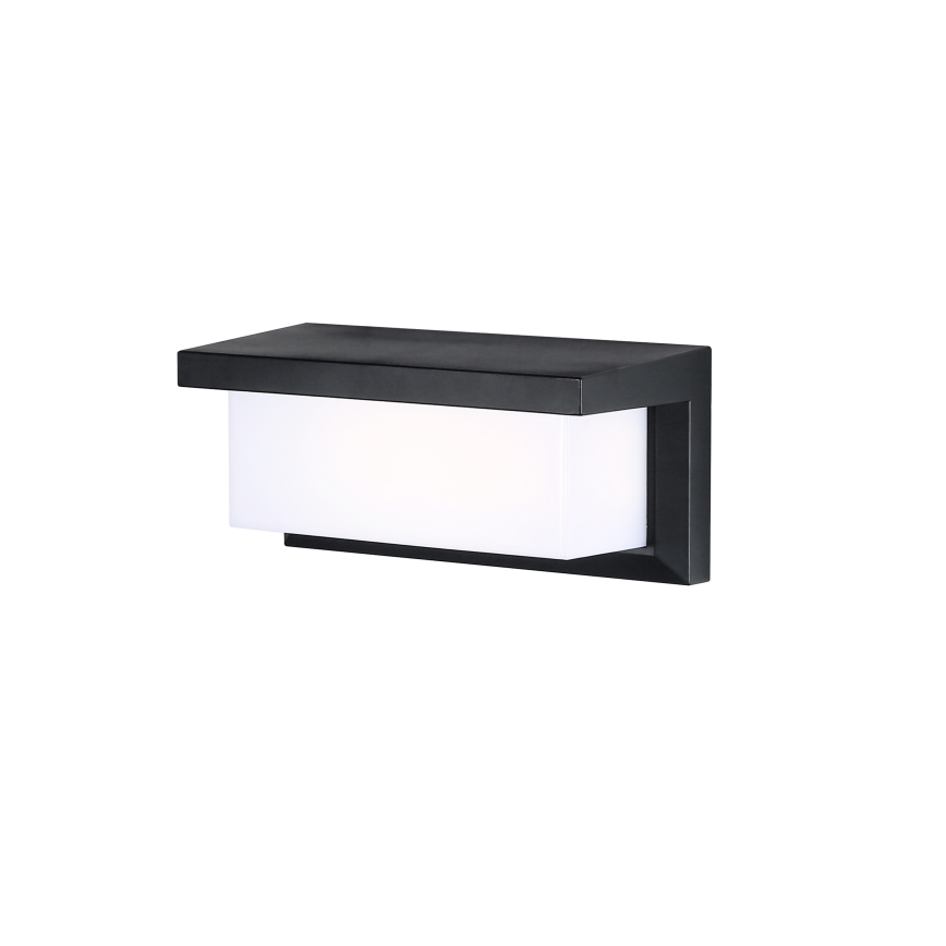 Brilagi - Applique murale extérieure avec détecteur BRICKY LED/12W/230V noir IP54
