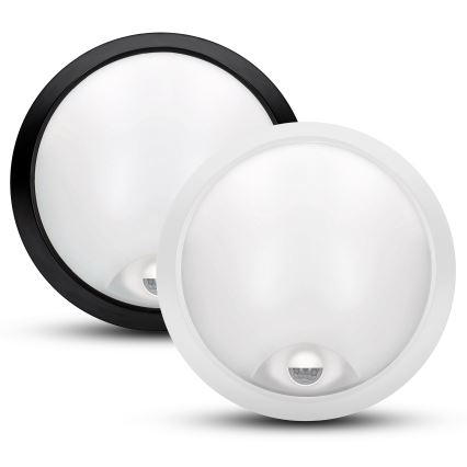 Brilagi - Applique murale extérieure avec détecteur 2en1 BULKHEAD LED/20W/230V IP65