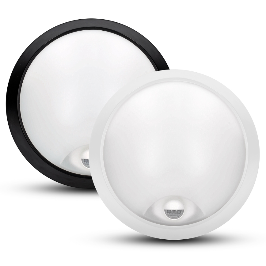 Brilagi - Applique murale extérieure avec détecteur 2en1 BULKHEAD LED/20W/230V IP65