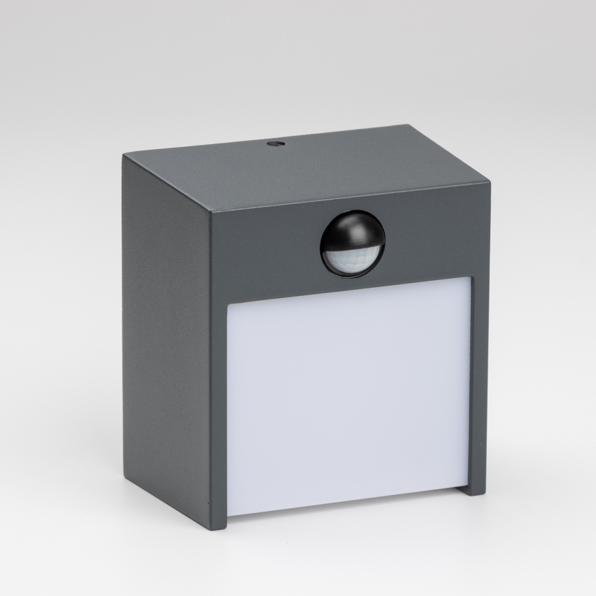 Brilagi- Applique murale extérieure avec détecteur TERNI LED/12W/230V anthracite IP44