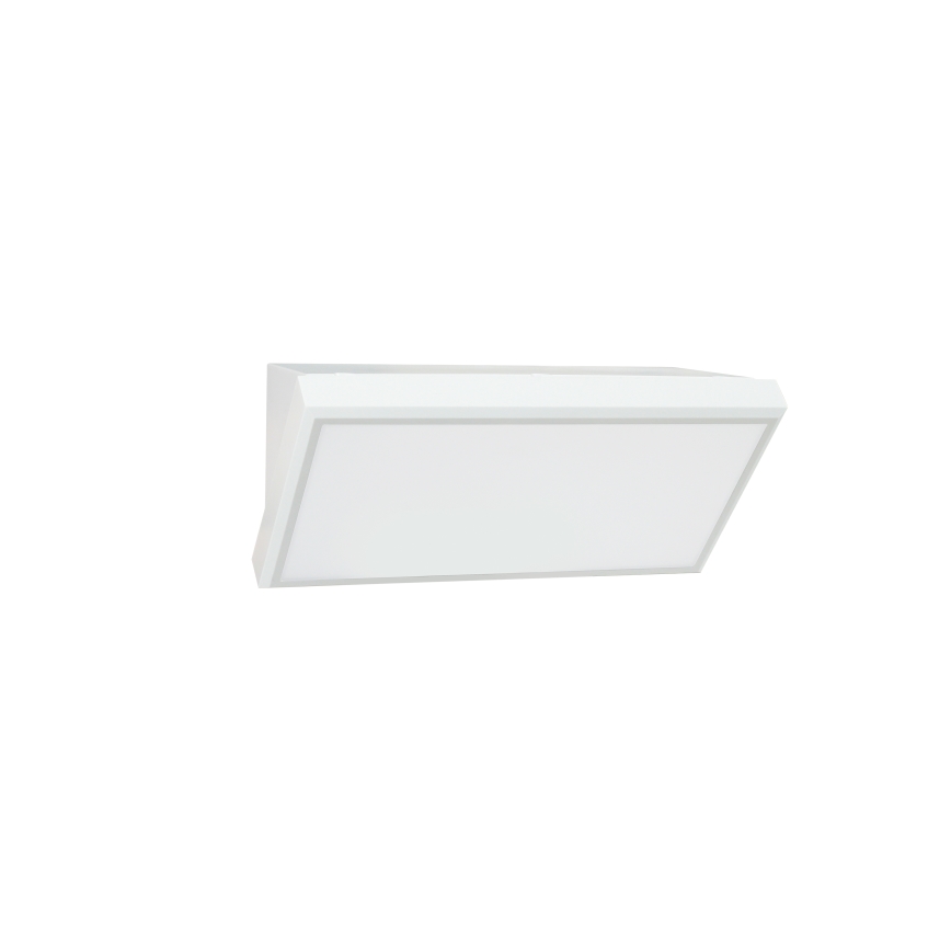 Brilagi - Applique murale extérieure avec détecteur TRIANGLE LED/20W/230V blanc IP65