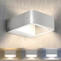 Brilagi - Applique murale extérieure BARI LED/7W/230V 3000/4000/6000K blanc IP54