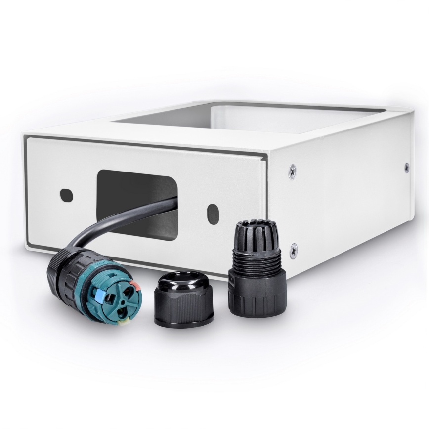 Brilagi - Applique murale extérieure BARI LED/7W/230V 3000/4000/6000K blanc IP54