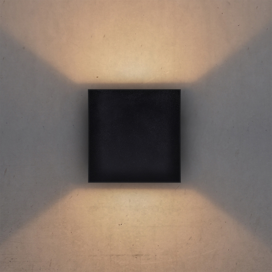 Brilagi - Applique murale extérieure CUBE LED/6W/230V IP54