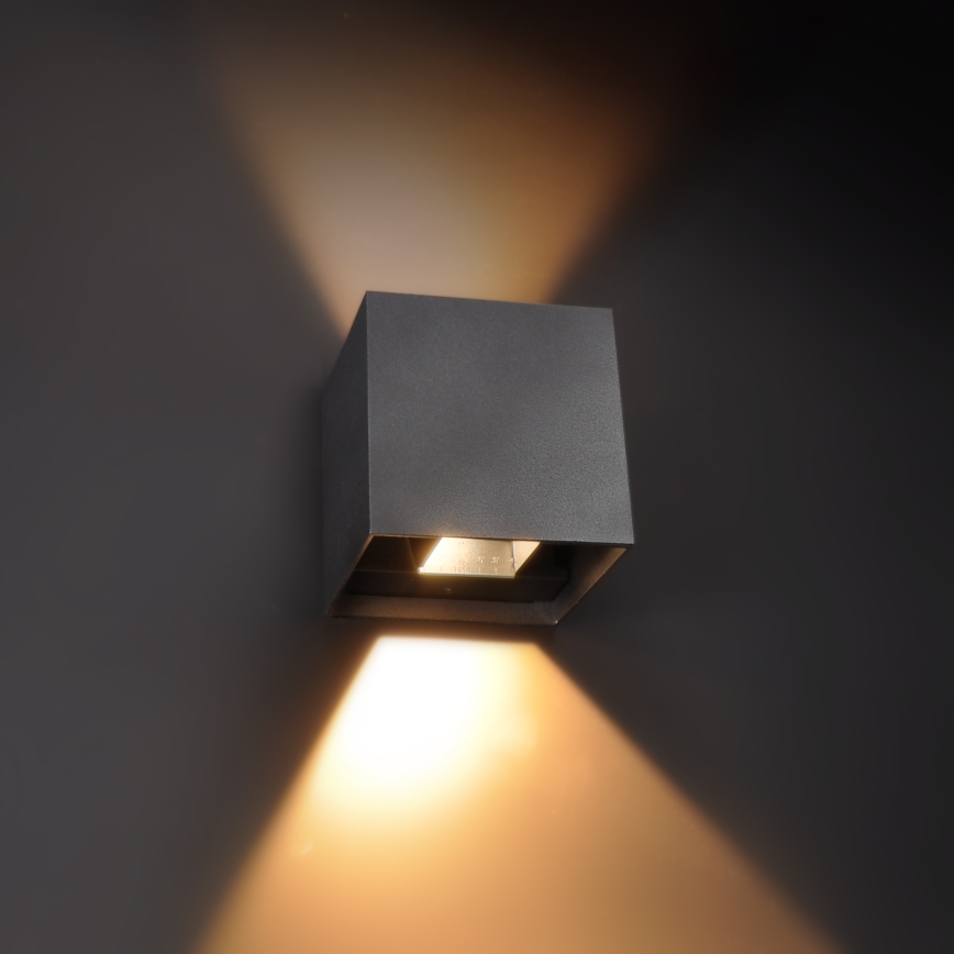 Brilagi - Applique murale extérieure CUBE LED/6W/230V IP54