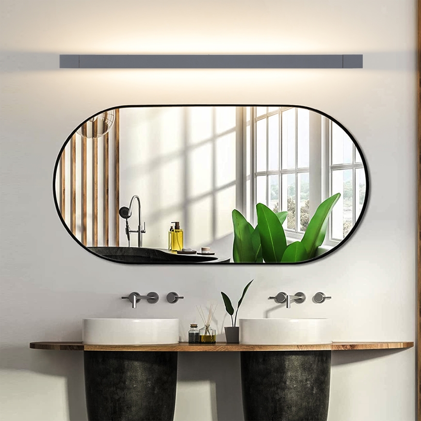 Brilagi - Applique murale d'extérieur LED AQUA LINE LED/24W/230V 90 cm IP44 anthracite CRI 90