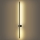 Brilagi - Applique murale extérieure LED AURA LED/20W/230V 3000K IP54 97 cm noire