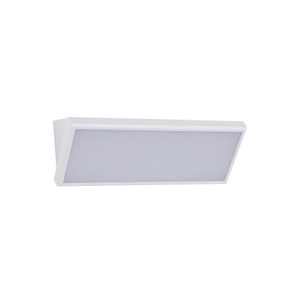 Brilagi - Applique murale d'extérieur LED avec détecteur TRIANGLE LED/42W/230V 45 cm blanche IP65