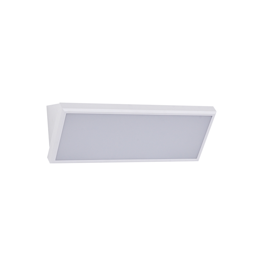 Brilagi - Applique murale d'extérieur LED avec détecteur TRIANGLE LED/42W/230V 45 cm blanche IP65