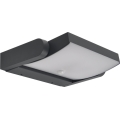 Brilagi - Applique murale extérieure LED avec détecteur ANKLE LED/18W/230V 4000K IP65 anthracite