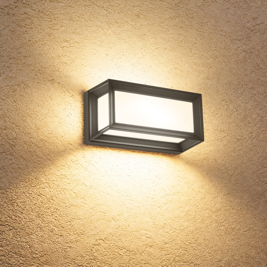 Brilagi - Applique murale LED d'extérieur avec détecteur PARKER LED/12W/230V anthracite IP44