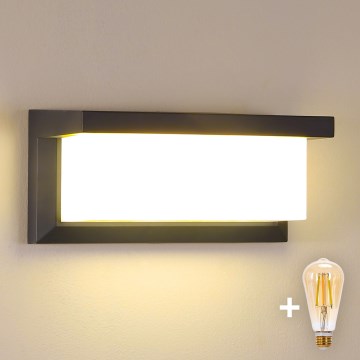 Brilagi - Applique murale extérieure LED dimmable BRICKY 1xE27/6W/230V 2700-6500K IP54 anthracite