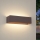 Brilagi - Applique murale extérieure LED DONNANI LED/12W/230V 30 cm marron IP44