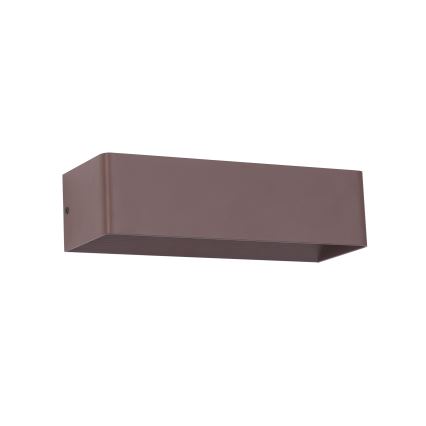 Brilagi - Applique murale extérieure LED DONNANI LED/12W/230V marron IP44