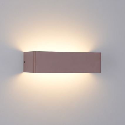 Brilagi - Applique murale extérieure LED DONNANI LED/12W/230V marron IP44