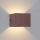 Brilagi - Applique murale extérieure LED DONNANI LED/5W/230V 10 cm marron IP44