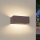 Brilagi - Applique murale extérieure LED DONNANI LED/7W/230V 20 cm marron IP44