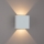 Brilagi - Applique murale extérieure LED DOUBLERAY LED/6W/230V blanche IP54