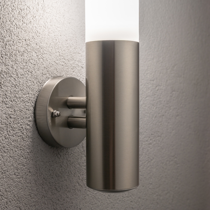 BRILAGI - Applique murale LED d'extérieur ELIA 1xE27/7W/230V 4000K IP44 chrome mat