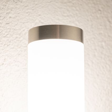 BRILAGI - Applique murale LED d'extérieur ELIA 1xE27/7W/230V 4000K IP44 chrome mat