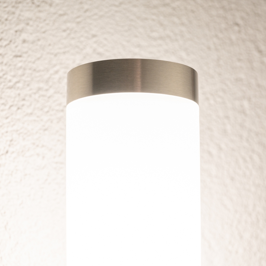 BRILAGI - Applique murale LED d'extérieur ELIA 1xE27/7W/230V 4000K IP44 chrome mat